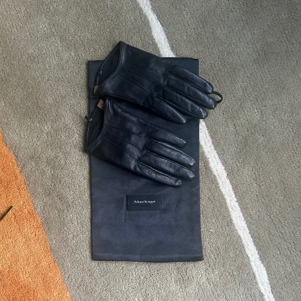 Mackage Leather Gloves